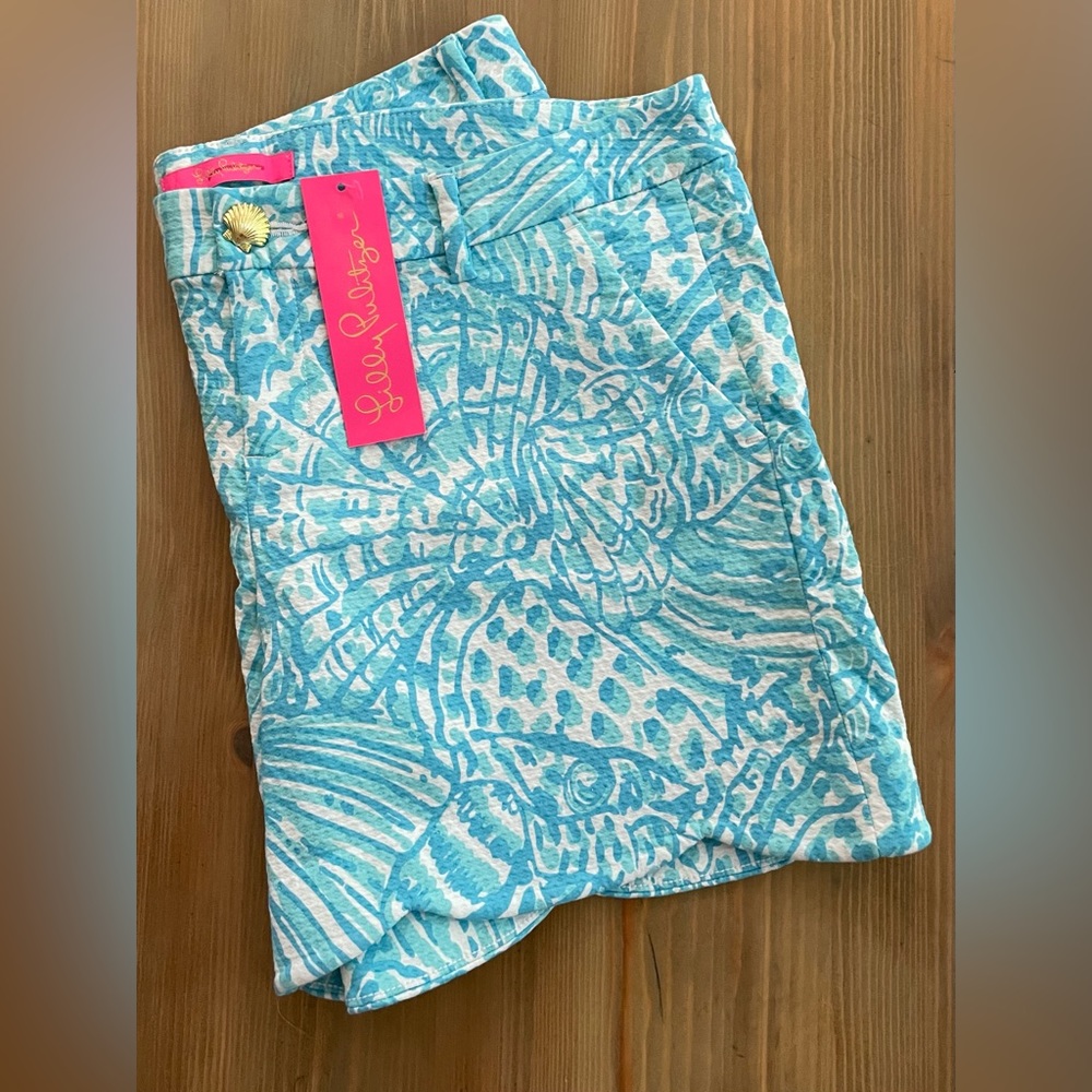 Lilly Pulitzer Palmita Stretch Short - Sea Cups